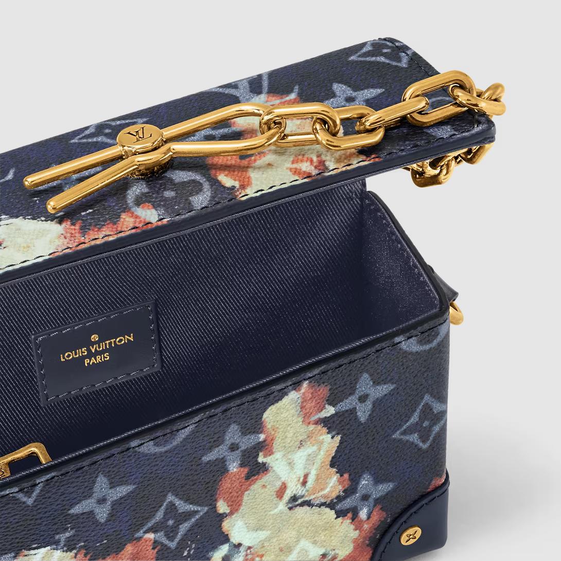 Túi Louis Vuitton Steamer Wearable Wallet Monogram Nam Xanh Dương